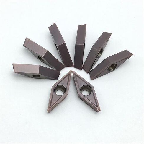 Carbide Tool VCMT110304 UE6020 VP15TF US735 CNC Steel Steel Tething Transp Original Tool VCMT 110304 Carbide Blade (الزاوية: VCMT110304 US735 ، قطر شانك: 10pcs (1Box)) in Saudi Arabia