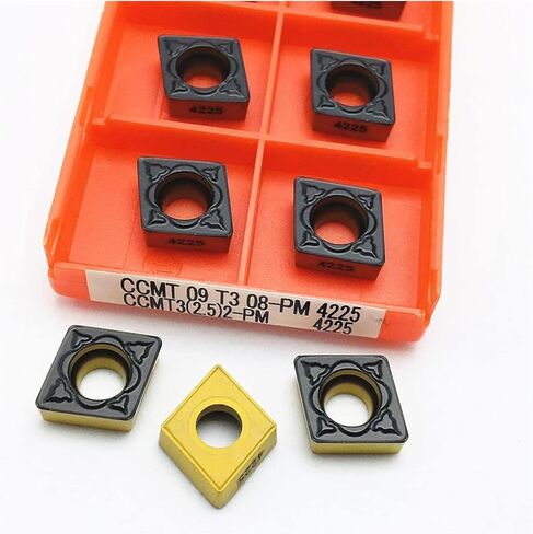 Carbide Tool External Turning Tool CCMT09T308 PM 4225 CCMT09T304 PM 4225 Carbide Blade Turning Tool Boring Tool (Angle : CCMT09T304 PM 4225, Shank Diameter : 20PCS(2box)) in Saudi Arabia