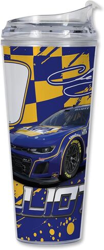 Rico Industries Nascar Tumbler ، السفر ، للذهاب كوب ، بارد ، شرب حديث in Kuwait