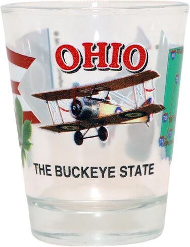 أوهايو The Buckeye State Collection Collection Shot Glass in Saudi Arabia