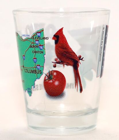 أوهايو The Buckeye State Collection Collection Shot Glass in Saudi Arabia