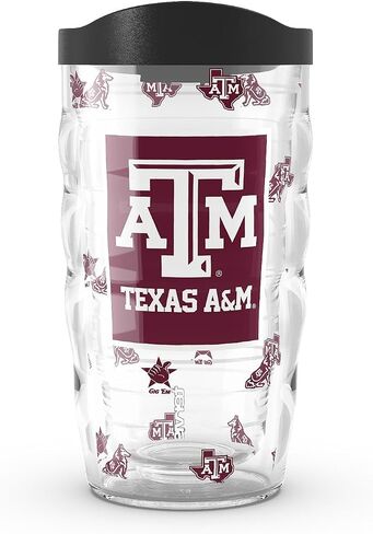 Tervis Texas A&M Aggies - Overtime Made in USA Double Walled Insulated Tumbler Travel Cup Keeps Drinks Cold & Hot, 10oz, Classic in Saudi Arabia
