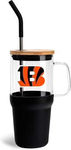 شركة الذاكرة مرخصة رسميًا في لعبة NFL Day Tumbler - 40oz من الفولاذ المقاوم للصدأ معزول مزدوج الكأس بلينغ مع شعار الفريق ، و NFL SPORTS TRAVER in Kuwait