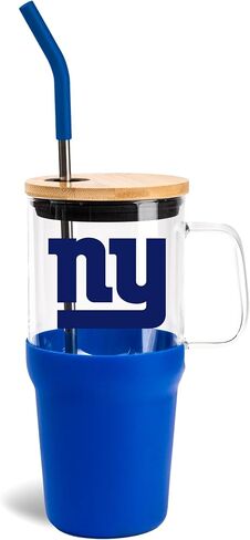 شركة الذاكرة مرخصة رسميًا في لعبة NFL Day Tumbler - 40oz من الفولاذ المقاوم للصدأ معزول مزدوج الكأس بلينغ مع شعار الفريق ، و NFL SPORTS TRAVER in Kuwait