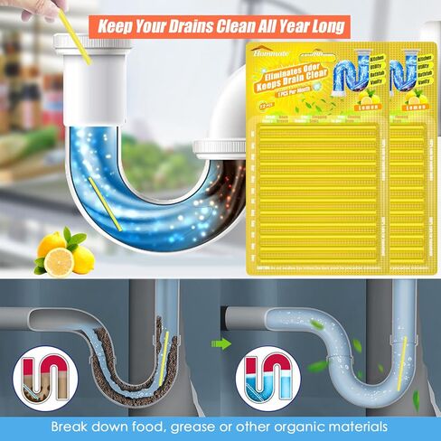 Drain Sticks for Preventing Clogs and Eliminating Smelly Odors - Effective Way to Keep Drains Running Smoothly in Saudi Arabia