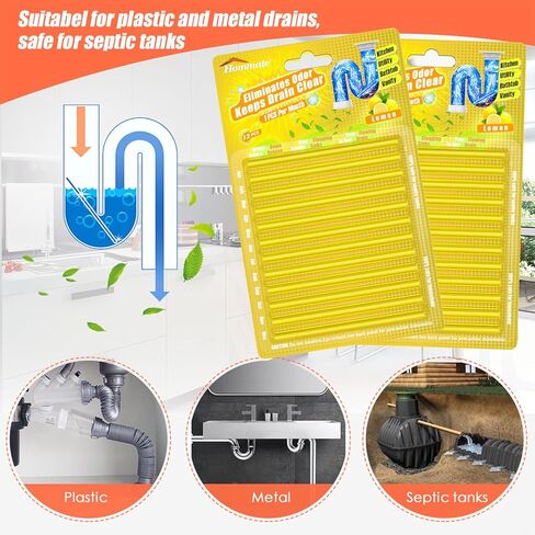 Drain Sticks for Preventing Clogs and Eliminating Smelly Odors - Effective Way to Keep Drains Running Smoothly in Saudi Arabia