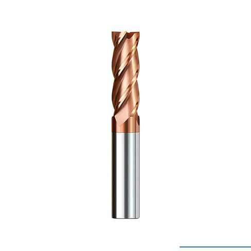 1-20mm Shank End Mill 4 Flute Milling Cutter TiCN Coated Carbide CNC Router Bit HRC60 CNC Machining Endmills Cutting Milling Tool(1.5x4x3x50L) in Kuwait
