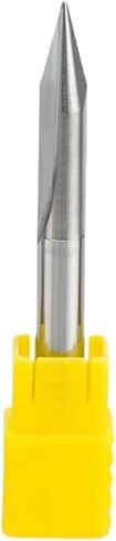 6mm Shank Engraving Bits 2 Flute Cutter Router Bit CNC V Shape Carving Bits Tungsten Carbide PCB 3D Milling Cutter(5562) in Saudi Arabia