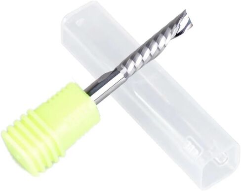 10Pcs 3.175/4/5/6/8/10mm Down Cut Milling Cutter Single Flute CNC End Mill Tool Router Bits Engraving Bits(10P 6.0x42x70L) in Saudi Arabia