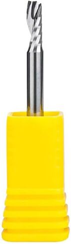 3.175/4/6/8mm Shank Router Bits Single Flute End Mill for Aluminum Cutting CNC Router Bit Carbide Milling Cutter for Metal Aluminum End Mill(4x4x12) in Saudi Arabia