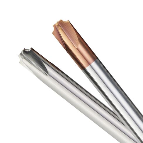 R0.5-R5.0 Tungsten Carbide Radius Corner Rounding Cutter End Mill CNC Tool Chamfering Outside Radii Quarter Circle Router Bit​(Coating 4F,R2.5xD8x60L) in Saudi Arabia