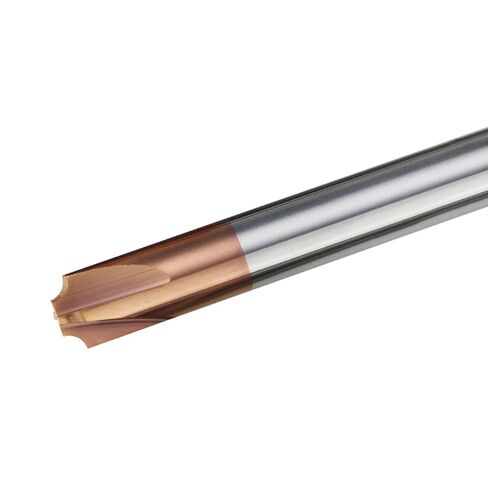 R0.5-R5.0 Tungsten Carbide Radius Corner Rounding Cutter End Mill CNC Tool Chamfering Outside Radii Quarter Circle Router Bit​(Coating 4F,R2.5xD8x60L) in Saudi Arabia