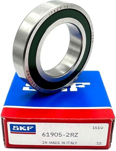 SKF 61905 2RZ محمل كرة أخدود عميق ، مطاط مختوم 6905-2RS 25x42x9 مم in Saudi Arabia