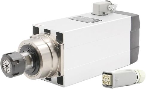 4.5kw ER32 air-Cooled Spindle Motor 220v/380v Square Ceramic Ball Bearings with Precision of 0.01mm(380v) in Saudi Arabia
