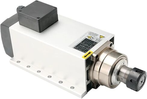 6KW air-Cooled Spindle Motor 380V 220V 18000rpm Chuck ER32 4 Pieces Bearing GDF120-102-6.0(6.0kw ER32 220V) in Saudi Arabia