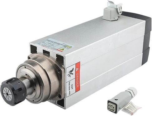 محرك المغزل المبرد بالهواء 7.5kw ER32 220V 380V 4 محامل 300Hz in Saudi Arabia