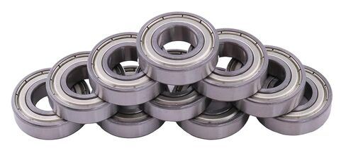 15 * 32 * 9mm 10pcs محامل كرة درع معدنية متميزة/محامل كروم محتملة من الصلب 6002-ZZ 6002ZZ in Saudi Arabia