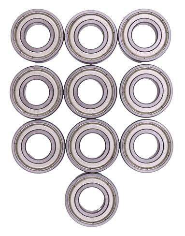 15 * 32 * 9mm 10pcs محامل كرة درع معدنية متميزة/محامل كروم محتملة من الصلب 6002-ZZ 6002ZZ in Saudi Arabia