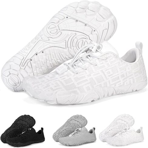 Barefoot Shoes Women Men Hike Barefoot Womens Mens Non-Slip Healthy Minimalist Shoe Breathable Fashion Footwear Trail Rnning Hiking Shoes Wide Toe Zero Drop Shoes in Kuwait