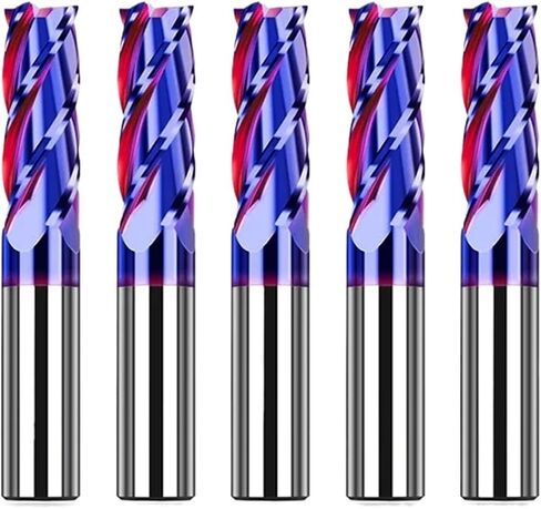 HRC65 4 Flutes Carbide End Mill Tungsten Cuttering CNC CRNC Tools Mill Mills for Stains Stains Steel (10pcs HRC65 4F ، D3XD3X75L) in Kuwait