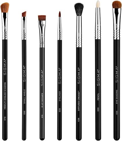 Sigma Beauty Classic Face Brush Set with 5 Classic Makeup Brushes for Foundation, Concealer, Blush, Powder, Contouring, & Highlighting in Kuwait