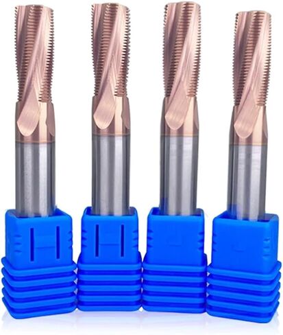 1 أسنان 3 أسنان كاملة الأسنان الخيط Cutteringtungsten كربيد الصلب CNC M1.2 M1.6 M2 M2.5 M3 M5 M6 M8 M10 M12 للصلب (M6x1x6x50 1F) in Kuwait