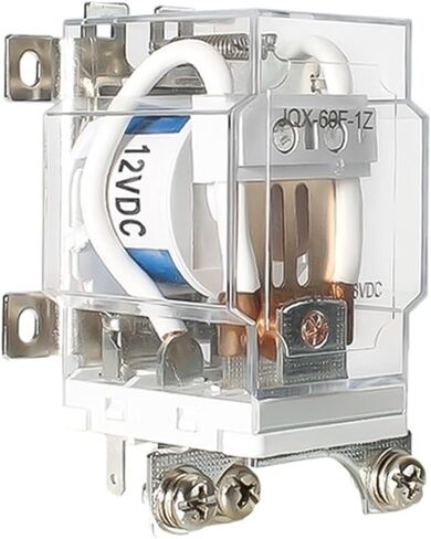 Power Relay 220V JQX-60F 1Z 60A High-Power Relay DC12V DC24V AC220V 1Pcs(12VDC) in Saudi Arabia