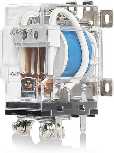Power Relay 220V JQX-60F 1Z 60A High-Power Relay DC12V DC24V AC220V 1Pcs(12VDC) in Saudi Arabia
