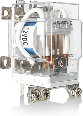 Power Relay 220V JQX-60F 1Z 60A High-Power Relay DC12V DC24V AC220V 1Pcs(12VDC) in Saudi Arabia
