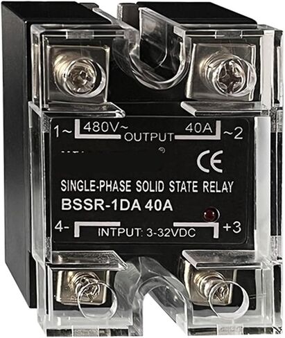 10A 25A 40A 60A 80A 100A 120A مرحلة واحدة SSR DC CONTROL AC DC CONTROL CONTROL CONTROL AC AC RELAY 1PCS (AC CONTROL AC ، 60A) in Saudi Arabia
