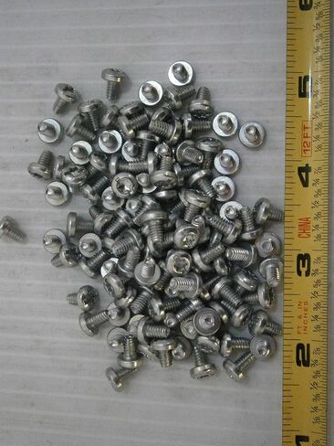 حزمة جديدة من المسمار taptite 8-32 × 1/4 Torx Pan Head Steel T-20 Zinc الكثير من 100#1832 متعددة الأغراض مجموعة التزويد الشامل للأجهزة Wnyneh06740 in Saudi Arabia