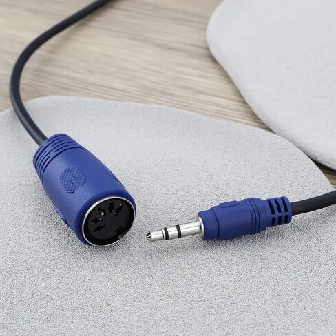 5 Pin MIDI Female to TRS 3.5mm Male Cable Compatible with Akai MPC Studio MPC Touch MPX8 SQ-1, Straight TRS in Saudi Arabia