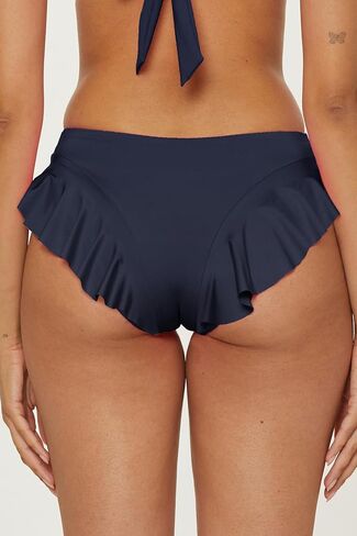 Trina Turk Women's Monaco Ruffle Hipster Bikini Bottom, Cheeky Coverage, Swimwear Separates in Saudi Arabia