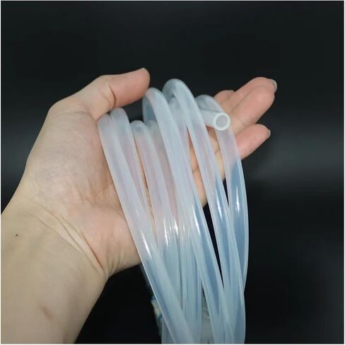 1/5 Meter Silicone Hose High Temperature Clear Transparent Pipe 2 5 6 7 8 10 for Faucet Aquarium Garden Tube(1 Meter,ID 9mm x OD 11mm) in Saudi Arabia