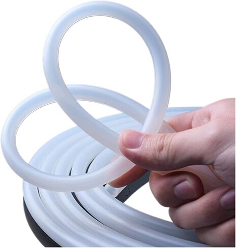 Clear Transparent Silicone Rubber Hose Pipe Tube 5M Food Grade 4 5 6 7 8 9 10 11mm Out Diameter Flexible Silicone Tube(ID3mm X OD5mm) in Kuwait