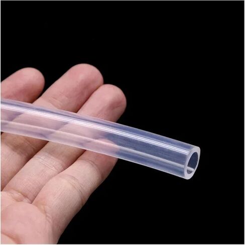 Clear Transparent Silicone Rubber Hose ID 0.51 2 3 4 5 6 7 8 9 10 12mm O.D Flexible Silicone Tube(5 Meters_ID 4MM X 7MM OD) in Kuwait