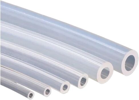 1M Silicone Rubber Hose Transparent Flexible Silicone Tube Diameter 1 2 4 5 6 7 8 9 10 11 12 14 16 18 20 30 50mm Tube(1 Meter_ID 8MM X 11MM OD) in Kuwait