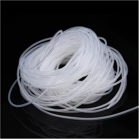1M Silicone Rubber Hose Transparent Flexible Silicone Tube Diameter 1 2 4 5 6 7 8 9 10 11 12 14 16 18 20 30 50mm Tube(1 Meter_ID 8MM X 11MM OD) in Kuwait