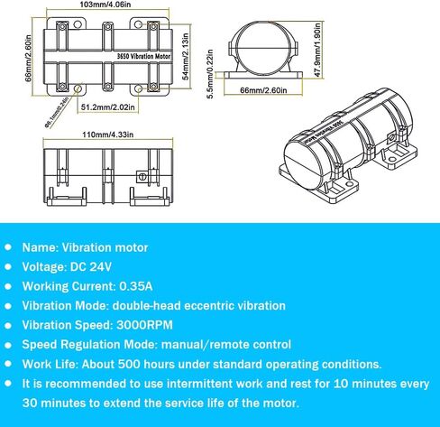 12V DC Motor 3800rpm Strong Vibration Motor Mini Rotary Speed Vibrating Industry Motor for Electric Massage Bed Chair with Adjustable Speed Power Adapter in Saudi Arabia