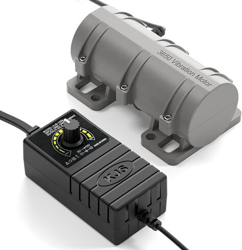 12V DC Motor 3800rpm Strong Vibration Motor Mini Rotary Speed Vibrating Industry Motor for Electric Massage Bed Chair with Adjustable Speed Power Adapter in Saudi Arabia