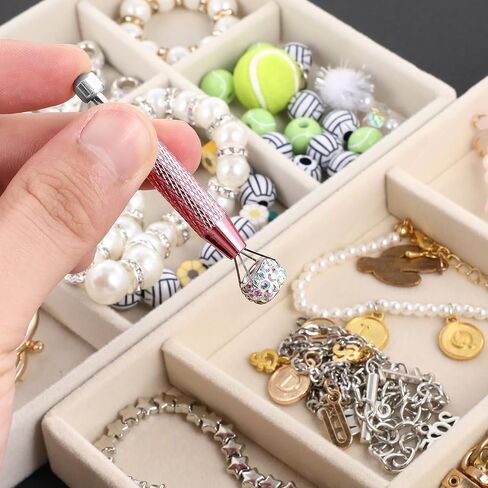 أداة 5pcs piercing ball grabber ، Diamond 4 Prongs Claw Tweezers ، أداة جوهر الفولاذ المقاوم للصدأ ، in Saudi Arabia