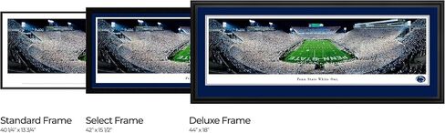 Penn State Football ، End Zone (2021 White Out) - ملصق غير مؤلف من 40 × 13.5 بواسطة Blakeway Panoramas in Saudi Arabia