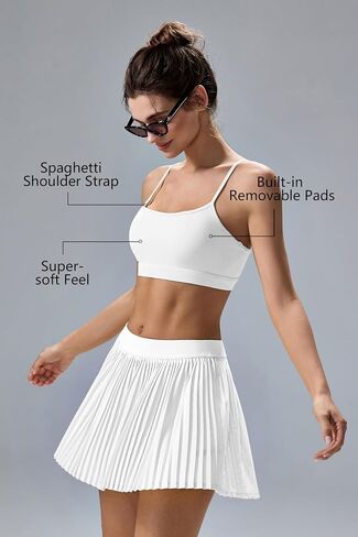 altiland Padded Sports Bra for Women, Comfort Fit Workout Yoga Bra with Light Support in Saudi Arabia
