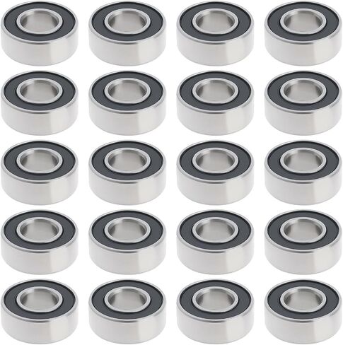 The Lord of the Tools 20 Pieces MR115-2RS Deep Groove Ball Bearing 5x11x4mm Compatible with Kyosho Compatible with Axial in Saudi Arabia