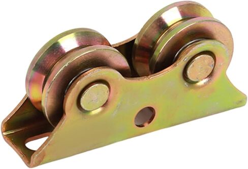 Sliding Door Roller Track Pulley with Bearing V Groove Wheel Sliding Door Floor Guide for Industrial Machines Screen Doors, 12.9cmx3.4cmx6cm in Kuwait