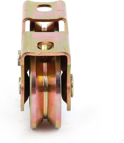 Sliding Door Roller Track Pulley with Bearing V Groove Wheel Sliding Door Floor Guide for Industrial Machines Screen Doors, 12.9cmx3.4cmx6cm in Kuwait