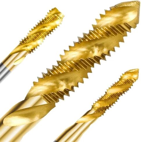 HSS Steel Screw Tap M2-M14 Spiral Drill Metric Thread Tap Set HSS Screw Tap Drill Bits Hand Tools(1pc M7x1.0) in Saudi Arabia
