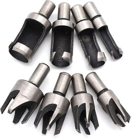 4PCS Wood Plug Set Woodworking Cutting Tool Wood Drill Bit Claw Cork Drill for Wood 5/8 1/2 3/8 1/4(Type 1) in Saudi Arabia