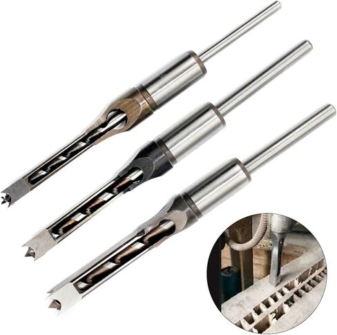 1PCS HSS Twist Drill Bits Square Square Auger Set Square Hole Woodworking Tools Set Set Saw Saw BH01 (6mm) in Saudi Arabia