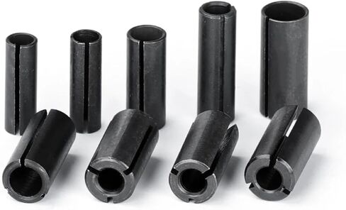 1pcs محول كوليت 8mm 9.5mm 10mm 12mm bit collet chuck محول لملحقات الماكينة (من 8 مم إلى 6 مم) in Saudi Arabia